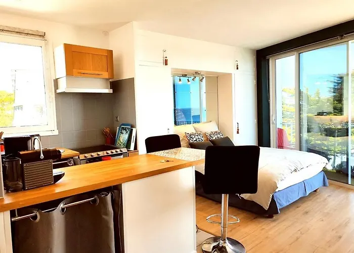 Apartment Loueurdappart - Cosy, Tres Jolie Vue Mer, A Pied A